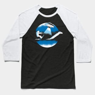 Cryptid Water Skiing Baseball T-Shirt